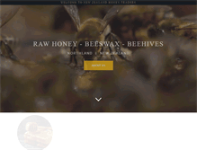 Tablet Screenshot of newzealandhoneytraders.co.nz